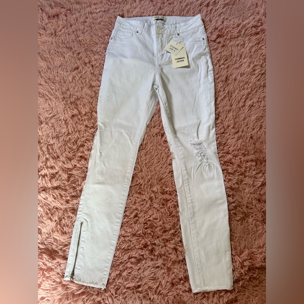Women's Skinny Jeans in White